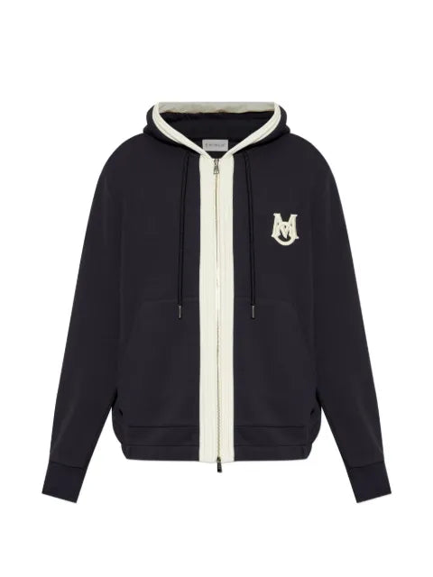 Moncler logo-embroidered hoodie