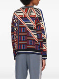 Ahluwalia Quadri knit sweater