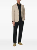 Boggi Milano mélange linen and cotton jacket