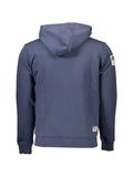 U.S. POLO ASSN. embroidered logo zip-up hoodie