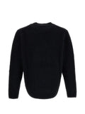 original vintage style brushed-finish crew-neck sweater