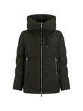Moorer padded hooded jacket