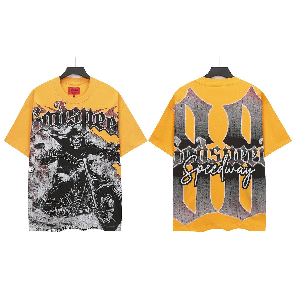 Godspeed Motorcycle Graphic T-Shirt
