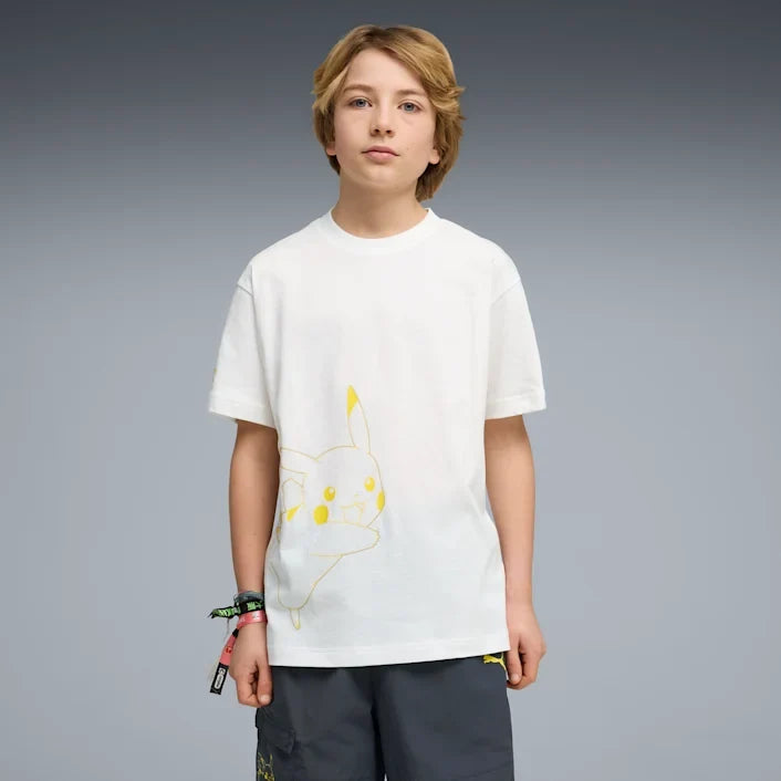 Kids Puma X Pokemon Relaxed Graphic Tee